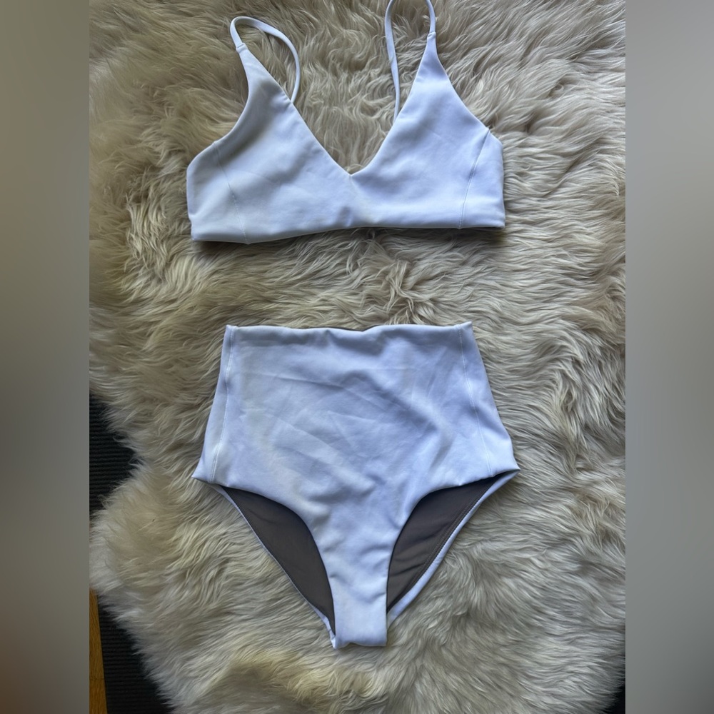 Left On Friday White Bikini Set